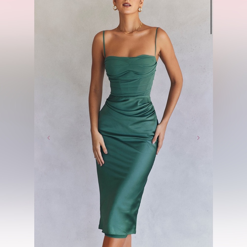 House of CB TEIA Corset Midi Dres